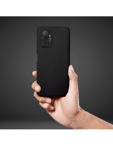 Coque SOFT pour XIAOMI Redmi NOTE 10 / 10S noir