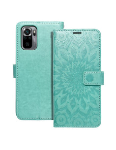 Etui MEZZO Book pour XIAOMI Redmi NOTE 10 / 10S mandala vert