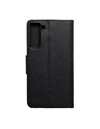 Etui Fancy Book pour SAMSUNG S21 FE noir