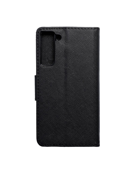 Etui Fancy Book pour SAMSUNG S21 FE noir