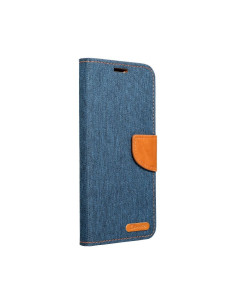 Etui Canvas pour SAMSUNG A22 5G bleu marine
