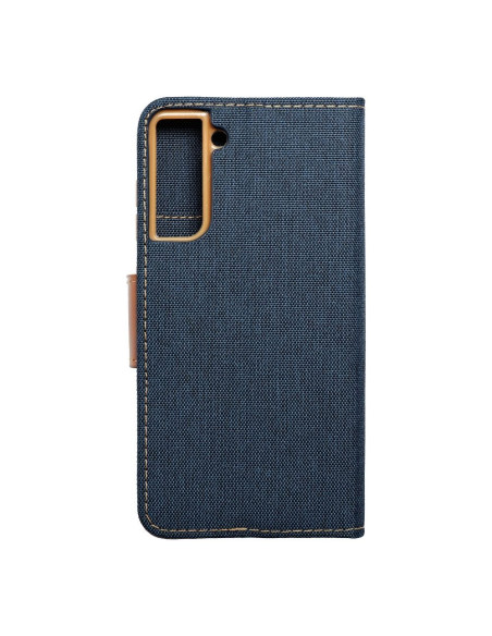 Etui Canvas pour SAMSUNG S21 FE bleu marine