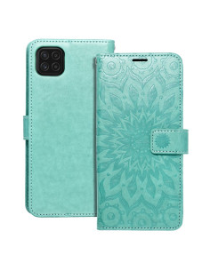 Etui MEZZO Book pour SAMSUNG A22 5G mandala vert