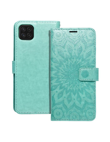 Etui MEZZO Book pour SAMSUNG A22 5G mandala vert