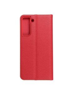 Etui Luna Book pour SAMSUNG S21 FE rouge 2