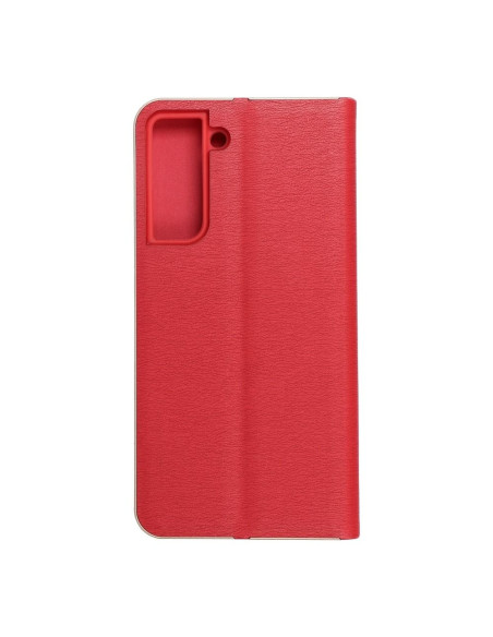 Etui Luna Book pour SAMSUNG S21 FE rouge