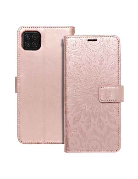 Etui MEZZO Book pour SAMSUNG A22 5G mandala or rose