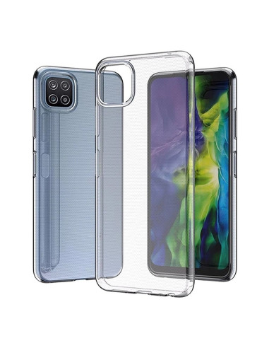 Coque BACK CASE Ultra Slim 0,3mm pour SAMSUNG Galaxy A22 5G TRANSPARENT