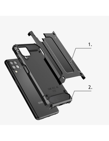 Coque ARMOR pour SAMSUNG Galaxy A22 5G NOIR