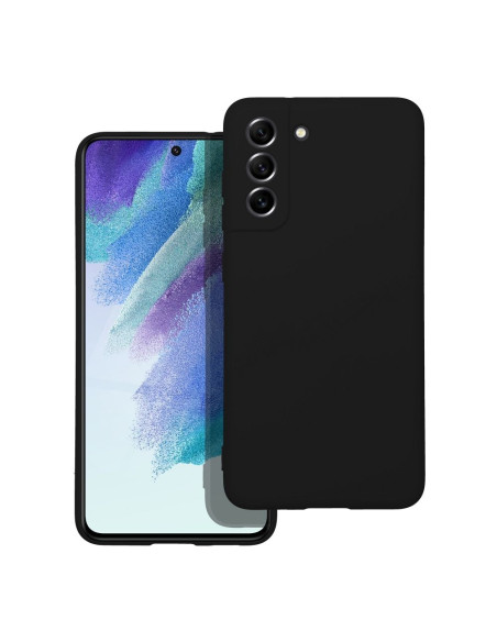 COQUE SILICONE pour SAMSUNG Galaxy S21 FE NOIR