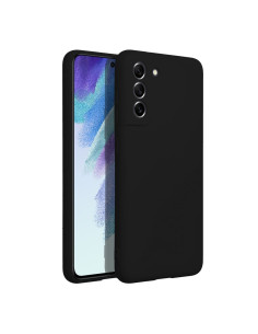 COQUE SILICONE pour SAMSUNG Galaxy S21 FE NOIR 2