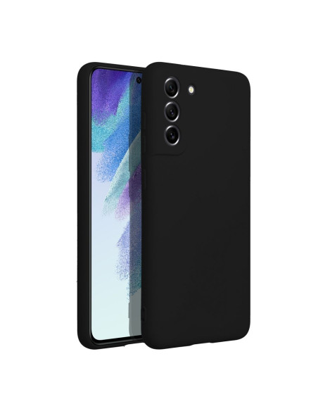 COQUE SILICONE pour SAMSUNG Galaxy S21 FE NOIR