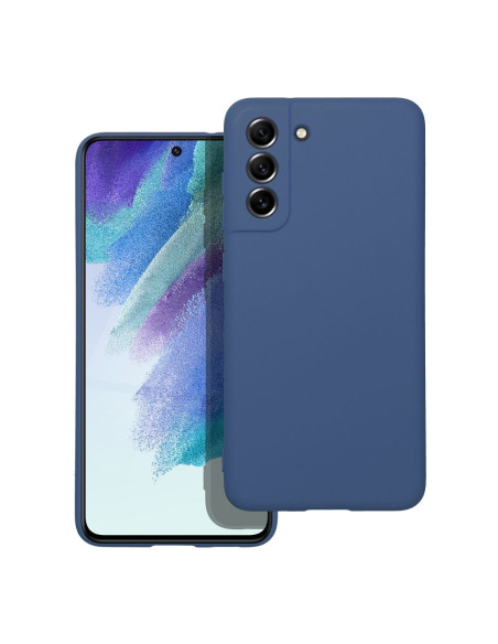 COQUE SILICONE pour SAMSUNG Galaxy S21 FE BLEU