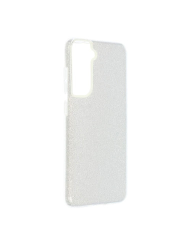 Coque Forcell - SHINING pour SAMSUNG Galaxy S21 FE ARGENT