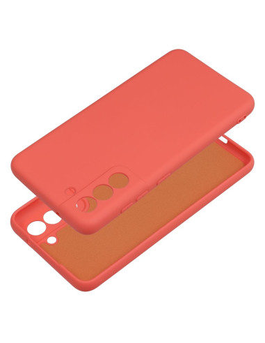 COQUE SILICONE pour SAMSUNG Galaxy S21 FE pêche