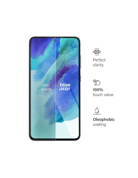 VERRE TREMPE Blue Star- SAM Galaxy S21 FE