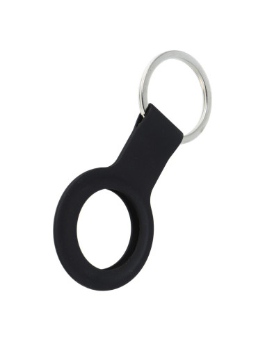 Porte-clés en silicone pour AIRTAG / FORCELL F-TAG noir