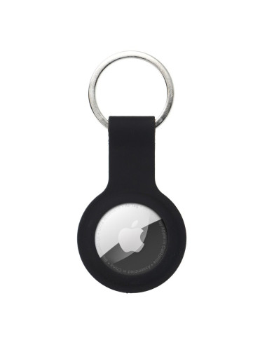 Porte-clés en silicone pour AIRTAG / FORCELL F-TAG noir