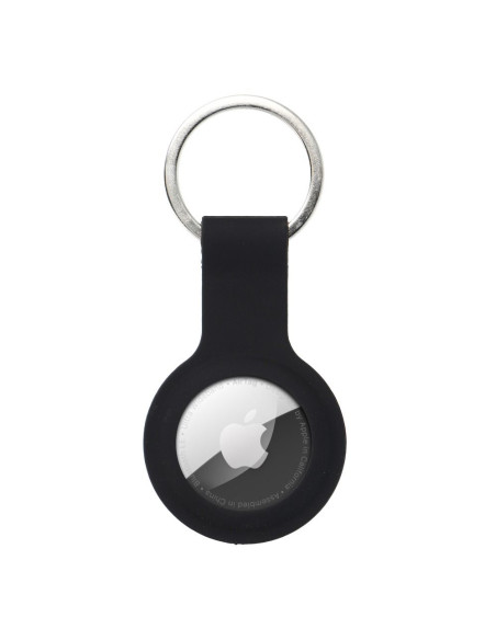 Porte-clés en silicone pour AIRTAG / FORCELL F-TAG noir
