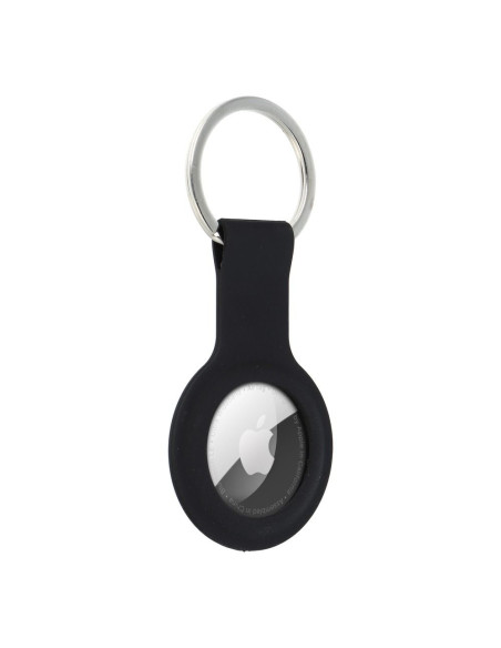 Porte-clés en silicone pour AIRTAG / FORCELL F-TAG noir