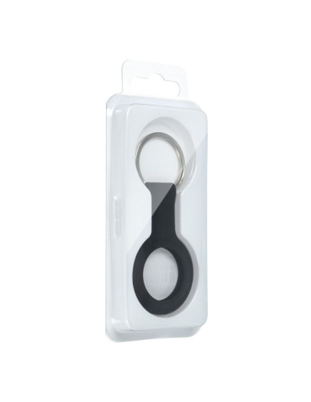 Porte-clés en silicone pour AIRTAG / FORCELL F-TAG noir