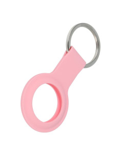 Porte-clés en silicone pour AIRTAG / FORCELL F-TAG rose