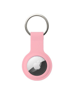 Porte-clés en silicone pour AIRTAG / FORCELL F-TAG rose 2