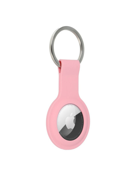 Porte-clés en silicone pour AIRTAG / FORCELL F-TAG rose