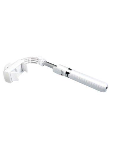 Kit / support selfie avec télécommande bluetooth trépied GIMBAL stabilisateur blanc SSTR-L08