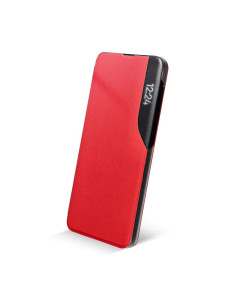 Etui SMART VIEW MAGNET pour SAMSUNG A22 4G rouge