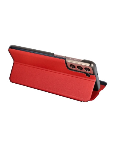 Etui SMART VIEW MAGNET pour SAMSUNG A22 4G rouge