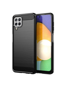 COQUE FORCELL- CARBON pour SAMSUNG Galaxy A22 LTE ( 4G ) NOIR