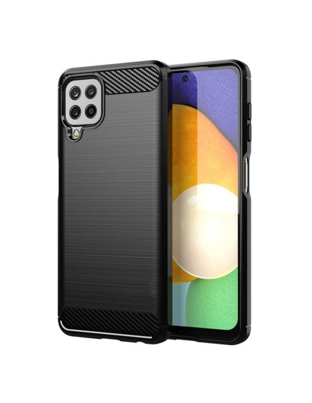 COQUE FORCELL- CARBON pour SAMSUNG Galaxy A22 LTE ( 4G ) NOIR