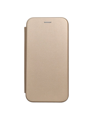 Etui Book Elegance pour IPHONE 13 PRO MAX or