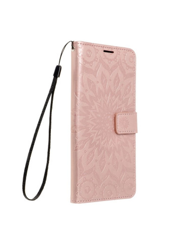 Etui MEZZO Book pour IPHONE 13 mandala or rose
