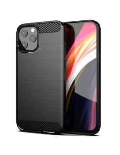 COQUE FORCELL - CARBON pour IPHONE 13 PRO MAX NOIR