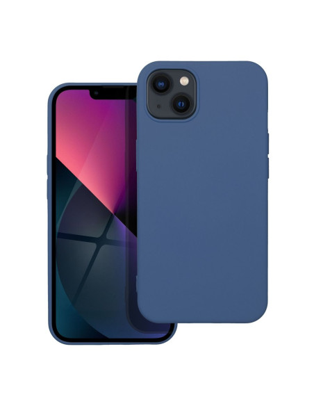 COQUE SILICONE pour IPHONE 13 BLEU