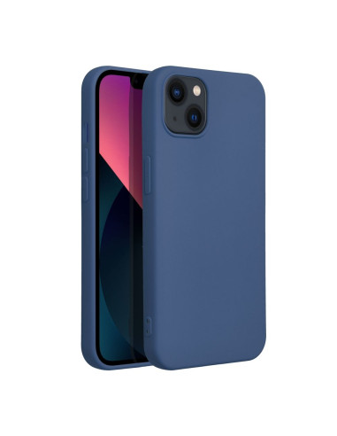 COQUE SILICONE pour IPHONE 13 BLEU