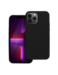 COQUE SILICONE pour IPHONE 13 PRO MAX NOIR