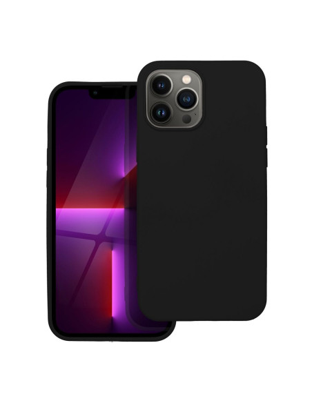 COQUE SILICONE pour IPHONE 13 PRO MAX NOIR