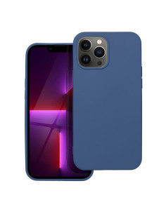 COQUE SILICONE pour IPHONE 13 PRO MAX BLEU