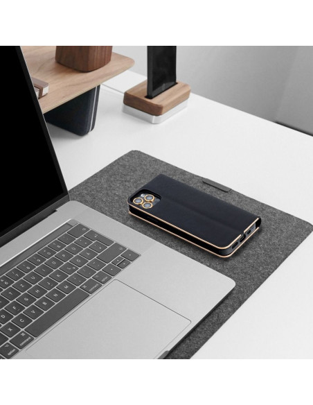 Etui Luna Book pour iPhone 13 noir
