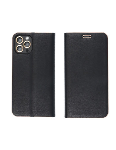 Etui Luna Book pour iPhone 13 noir