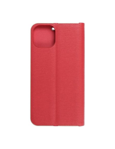 Etui Luna Book pour iPhone 13 rouge