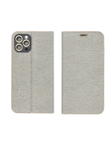Etui Luna Book pour iPhone 13 PRO MAX grey