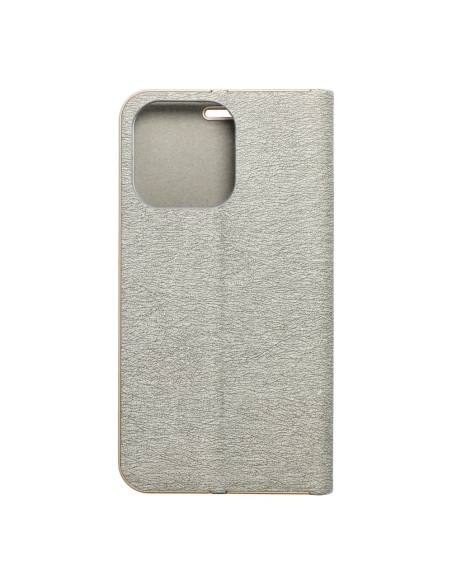Etui Luna Book pour iPhone 13 PRO grey