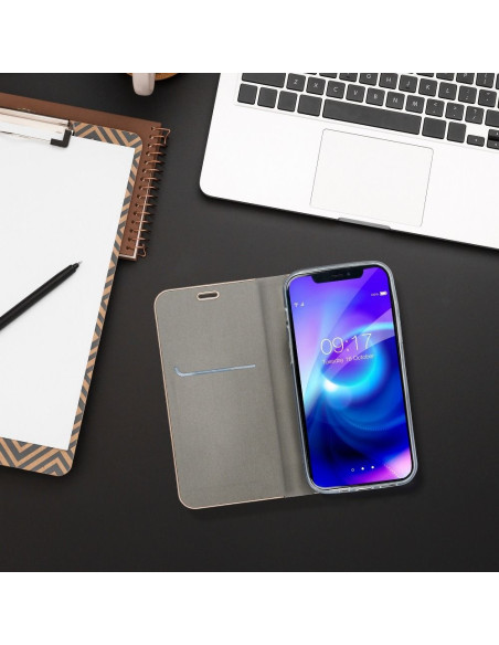Etui Luna Book pour iPhone 13 PRO grey