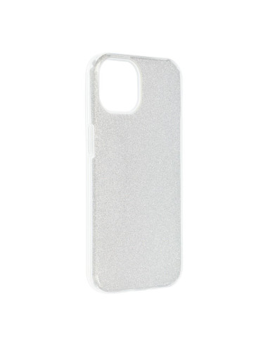 Coque Forcell - SHINING pour IPHONE 13 ARGENT