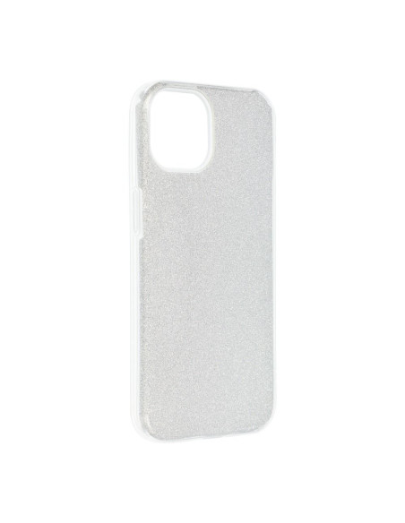 Coque Forcell - SHINING pour IPHONE 13 ARGENT
