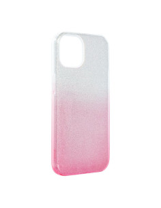 Coque Forcell - SHINING pour IPHONE 13 TRANSPARENT / ROSE